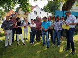 Besuch der Jury im Rahmen des Wettbewerbs  "Unser Dorf hat Zukunft." -18.07.2017